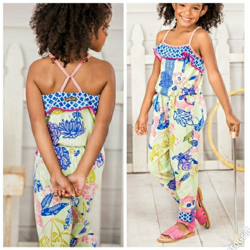 Matilda Jane Horseshoe Floral Romper